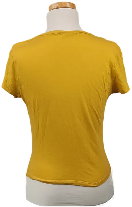 FASHION NOVA Kinder T-Shirt mit Aufdruck gelb - 111-116 - Bild 3