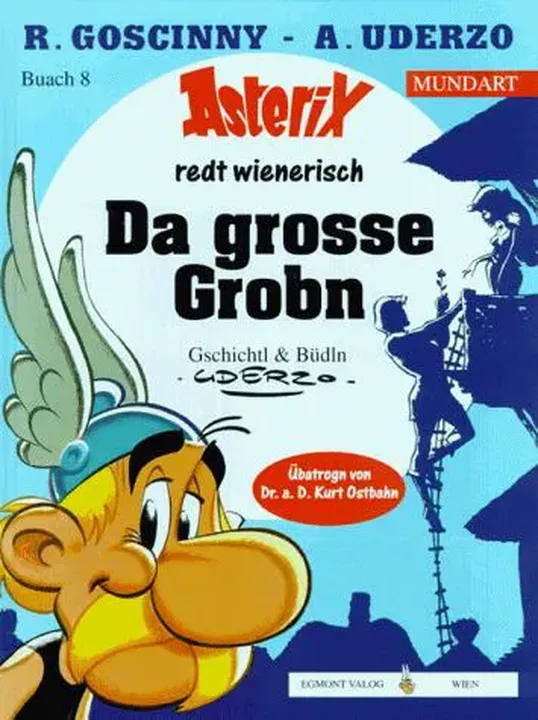 Buch 8 Asterix redt wienerisch 