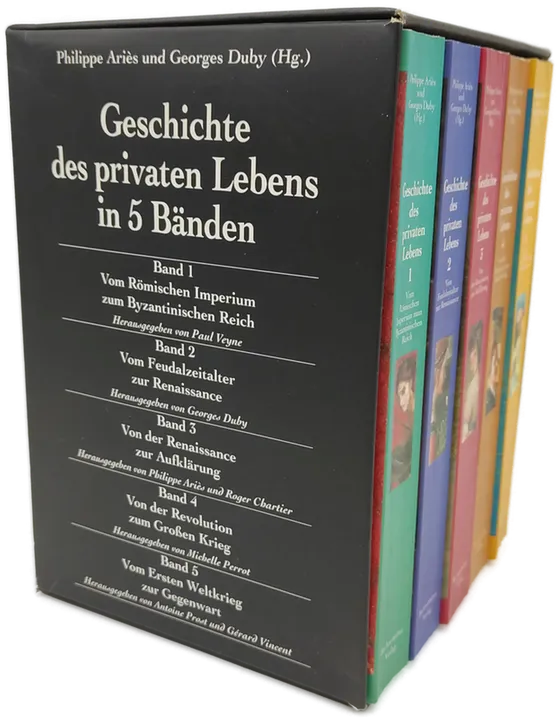 Geschichte des privaten Lebens. In 5 Bänden - Philippe Ariès & Georges Duby [Hrsg.] - Bild 1