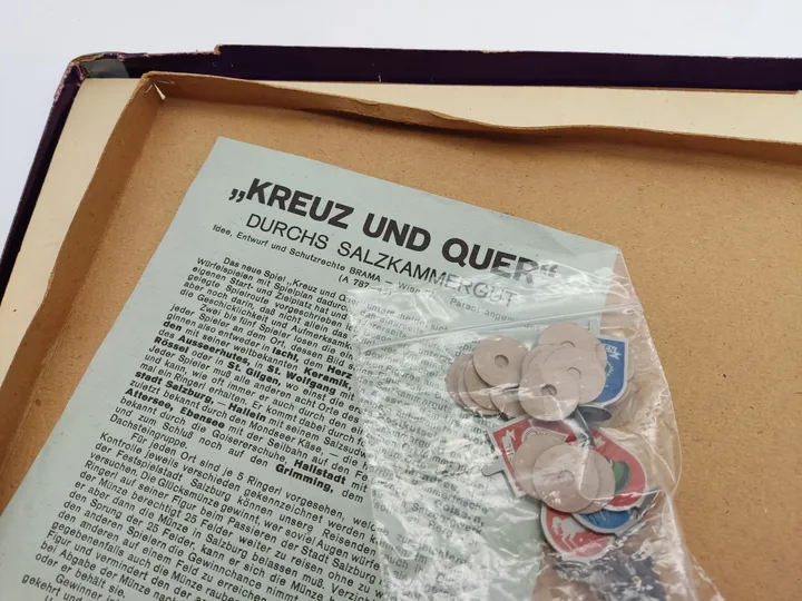 Kreuz und quer durchs Salzkammergut - Vintage Gesellschaftsspiel - Bild 3