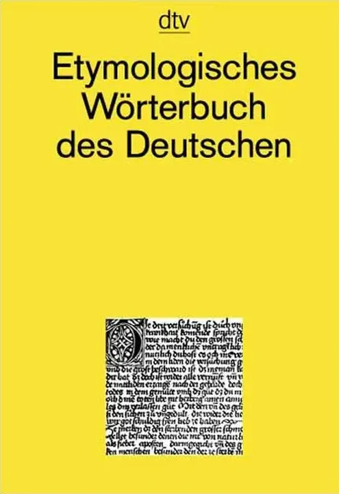Etymologisches Wörterbuch des Deutschen - Bild 1