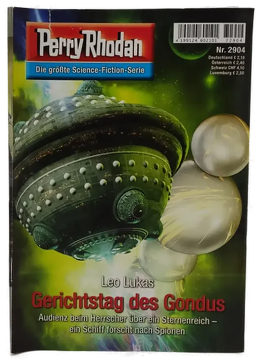  Romanheft Perry Rhodan Gerichtstag des Gondus Erstauflage Nr.2904 - Bild 1