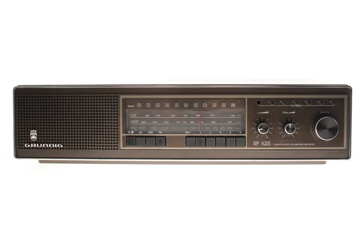 🎵 Grundig RF 625 – Vintage 3-Band Radio mit FM-Presets - Bild 1