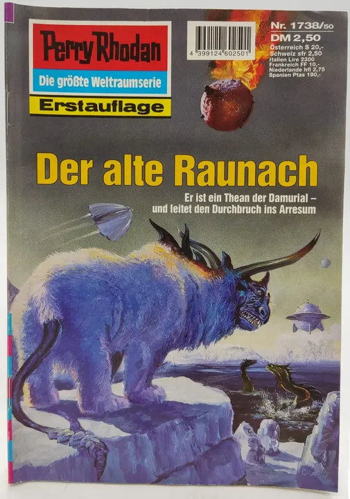 Romanheft Perry Rhodan Erstauflage Nr.1738 - Bild 1