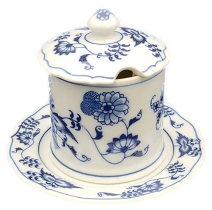 Blue Danube Zuckerdose mit Untertasse - Bild 1