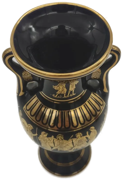 Griechische Vase von Lambros Bros, 24 k Goldbemalung - Bild 3