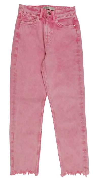 Zara Basic Damen Jeans, pink - Gr. XXS  - Bild 1