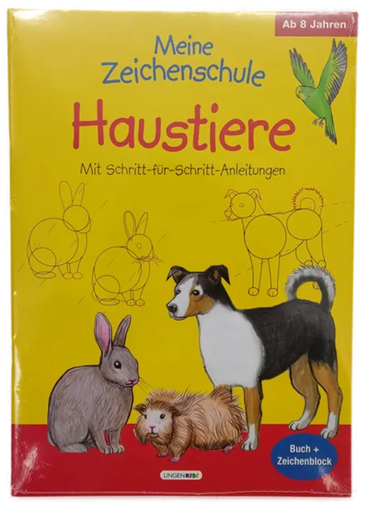 LINGENKIDS Meine Zeichenschule Haustiere originalverpackt - Bild 3