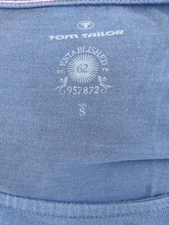 Tom Tailor Damen T-shirt 3/4 Arm Wasserfallausschnitt - S/36 - Bild 4