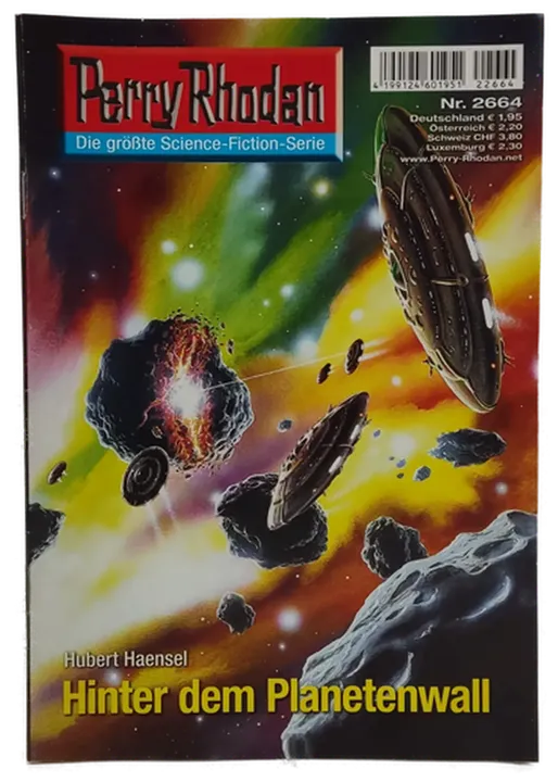 Romanheft Perry Rhodan Hinter dem Planetenwall Erstauflage Nr.2664 - Bild 1