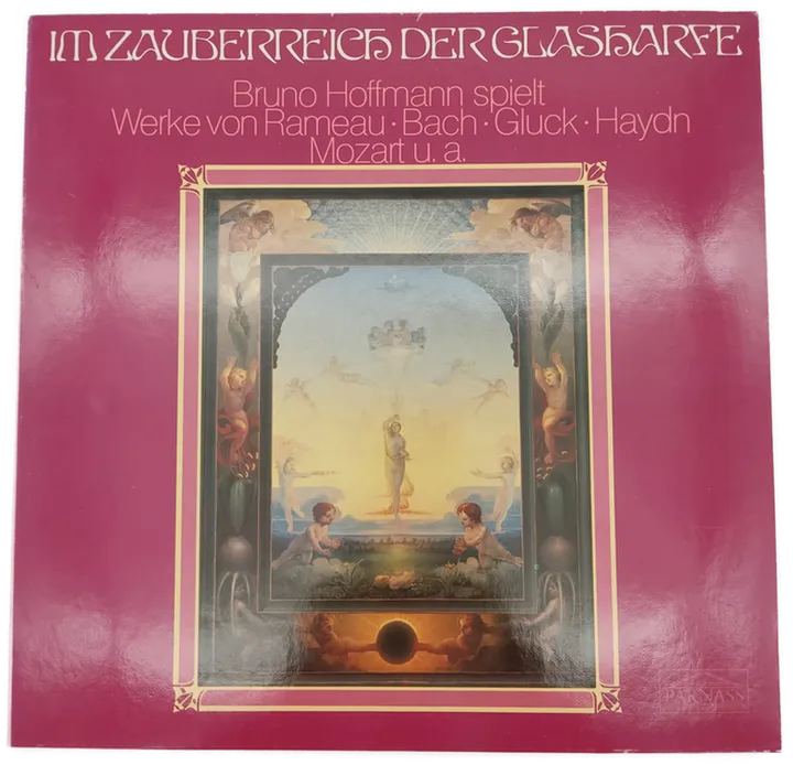 Bruno Hoffmann Spielt Werke Von Rameau*, Bach*, Gluck*, Haydn*, Mozart* – Im Zauberreich Der Glasharfe Vinyl Schallplatte  - Bild 2