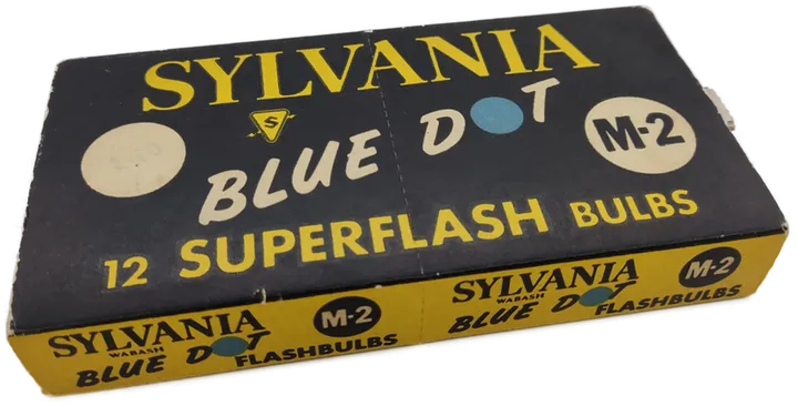 12er Pack Sylvania Blue Dot Nr. M-2 Superflash Blitzlampen originalverpackt - Bild 4