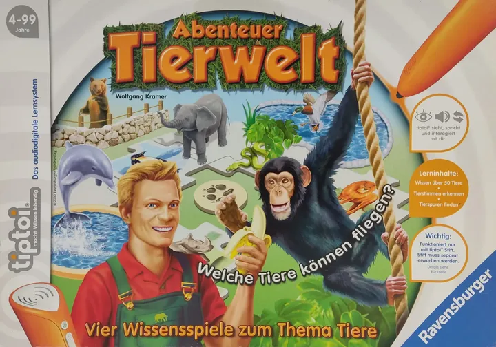 tiptoi® Abenteuer Tierwelt - Wissensspiel - Ravensburger  - Bild 1