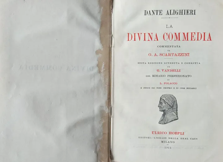 VINTAGE - La Divina Commedia - Dante Alighieri  - Bild 5