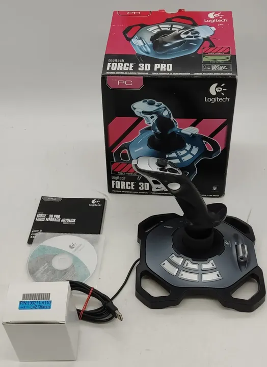 Logitech Force 3D Pro Joystick USB schwarz/silber - Bild 6