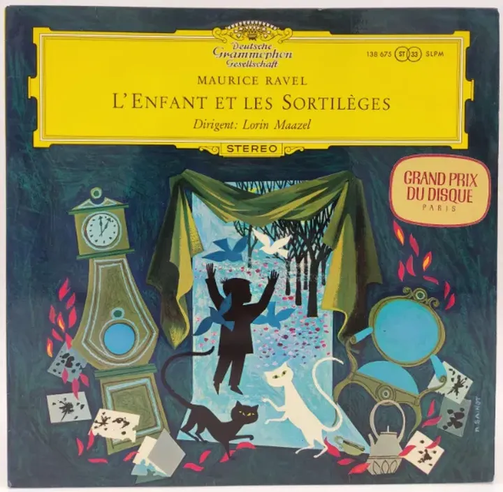 Vinyl LP - Maurice Ravel, Lorin Maazel - L'Enfant et les Sortilèges  - Bild 1