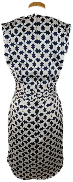 H&M Minikleid gemustert - XS/34 - Bild 2