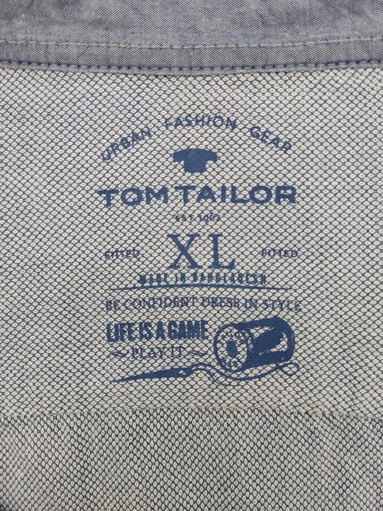 Tom Tailor Herren Hemd blau Gr.XL - Bild 4