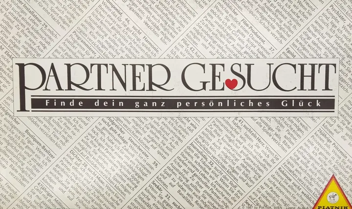 Partner gesucht - Gesellschaftsspiel, Piatnik  - Bild 1