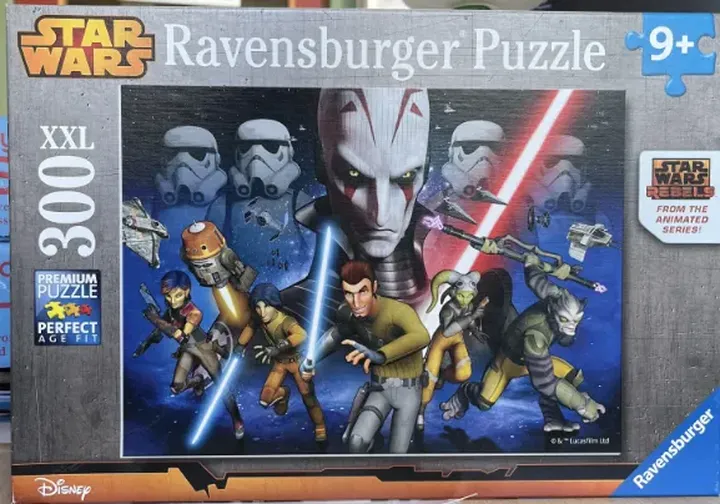 RAVENSBURGER Puzzle Star Wars Disney XXL 300 ab 9 Jahre - Bild 1