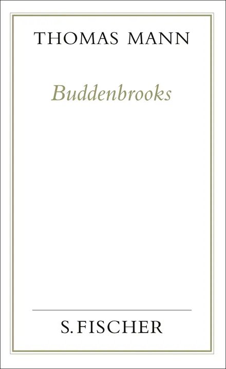 Buddenbrooks - Thomas Mann - Bild 1