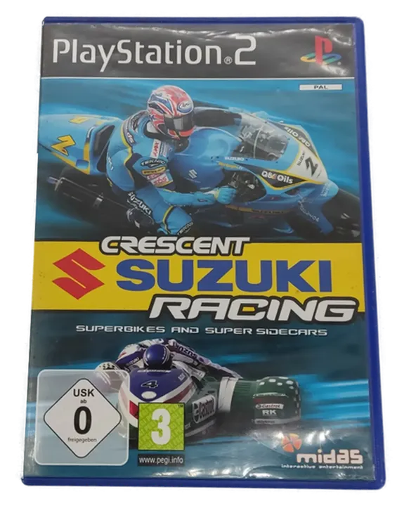 Playstation Sony PS2 Spiel Crescent Suzuki Racing - Bild 2