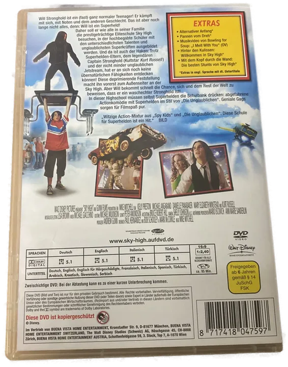 Sky High - Die Highscool hebt ab - DVD - Bild 2