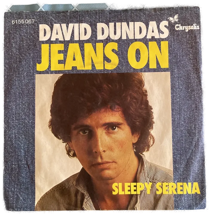 Singles Schallplatte - David Dundas - Jeans on; Sleepy Serena - Bild 1