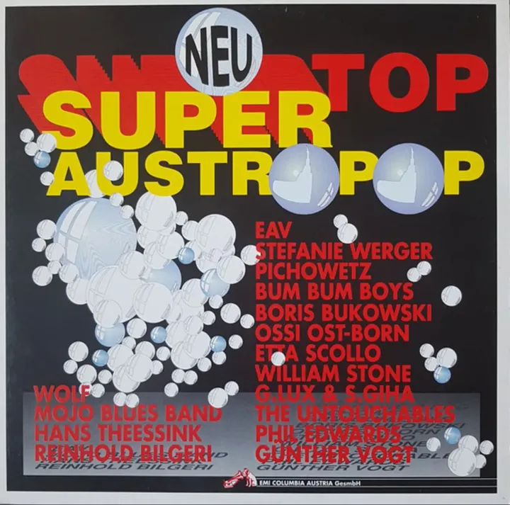 Supertop Austropop 1990 Vinyl Schallplatte - Sehr guter Zustand - Bild 2