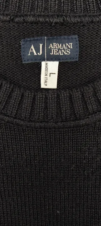 Armani Herren Pullover schwarz Gr. L - Bild 4