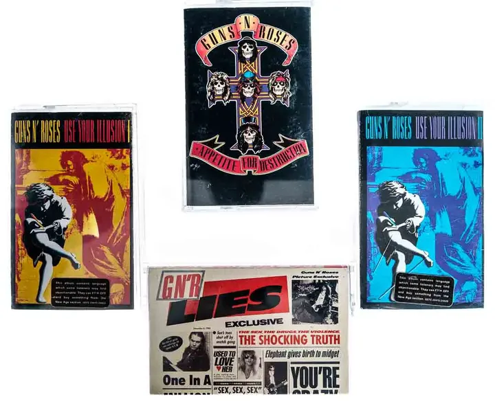 Guns N' Roses Rare Kassetten für Fans! - Bild 2
