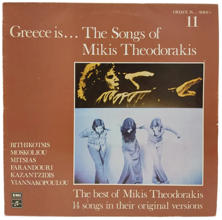 Vinyl LP - Mikis Theodorakis - Greece ist ... The Songs of Mikis Theodorakis  - Bild 2