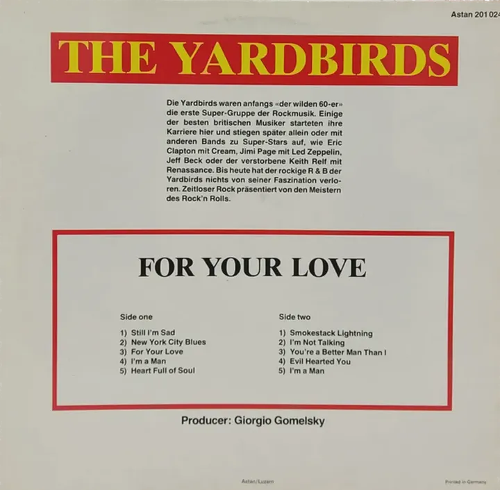 The Yardbirds 