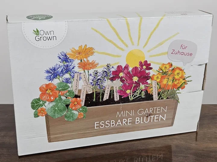 Mini Garten essbare Blüten - Pädagogisches Spiel - Own Grown - Bild 1