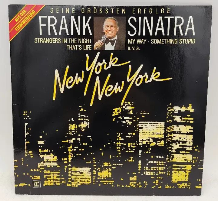 Langspielplatte - Frank Sinatra - New York New York - Bild 1