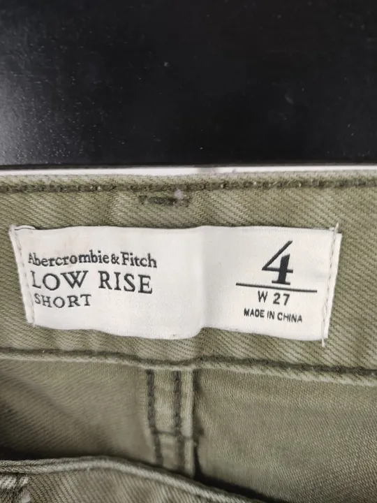Abercrombie & Fitch Hot Pants Damen grün Gr. W27 - Bild 4