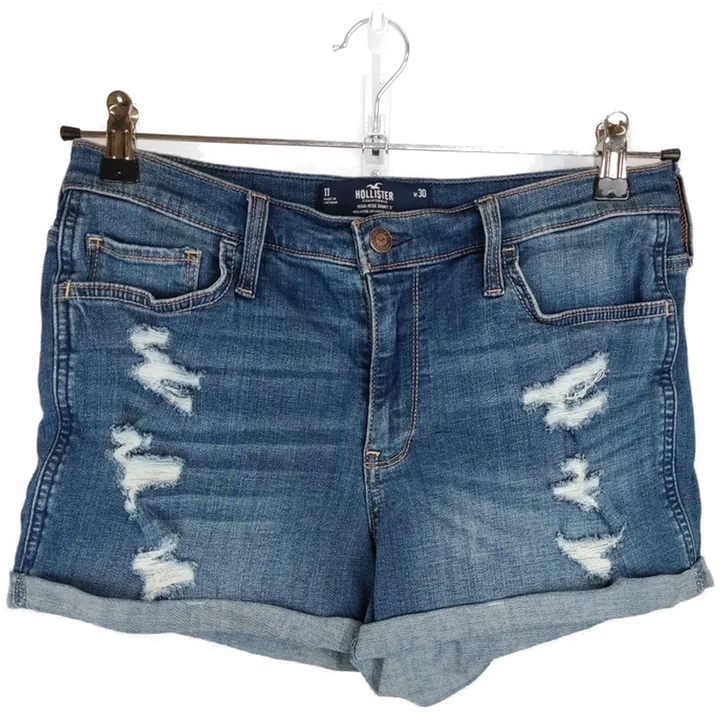 Hollister Damen Shorts blau Gr.W30 - Bild 4