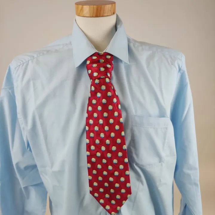 Alessandro Magno Krawatte rot - Bild 1
