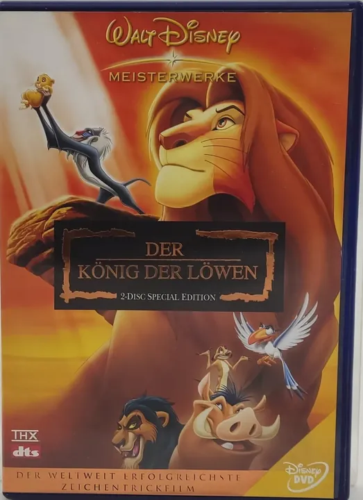 DVD 2 Disc's Disney 