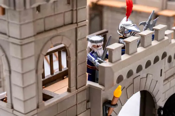 Playmobil Ritterburg mit 18 Figuren und Kleinteilen  - Bild 7