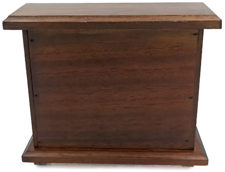 Schmuckkästchen aus Holz, dunkelbraun gebeizt - Bild 3