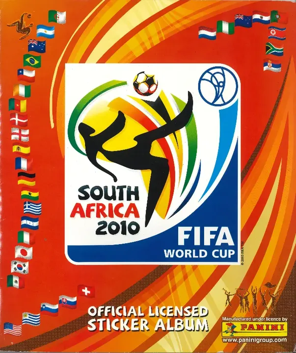 Panini WM 2010 Südafrika Sammelalbum fast komplett - Bild 1