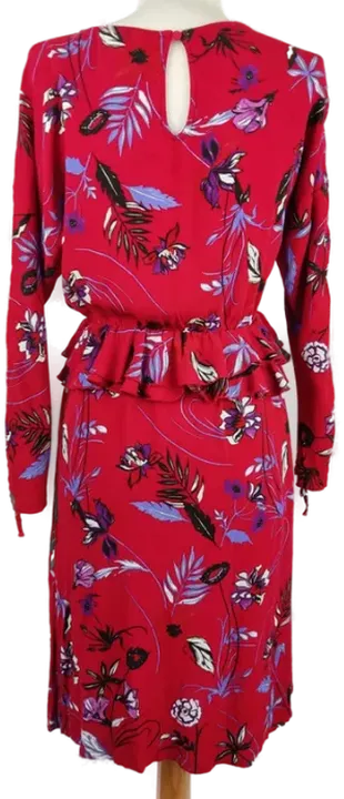 MANGO Damen Kleid rot gemustert - S - Bild 3
