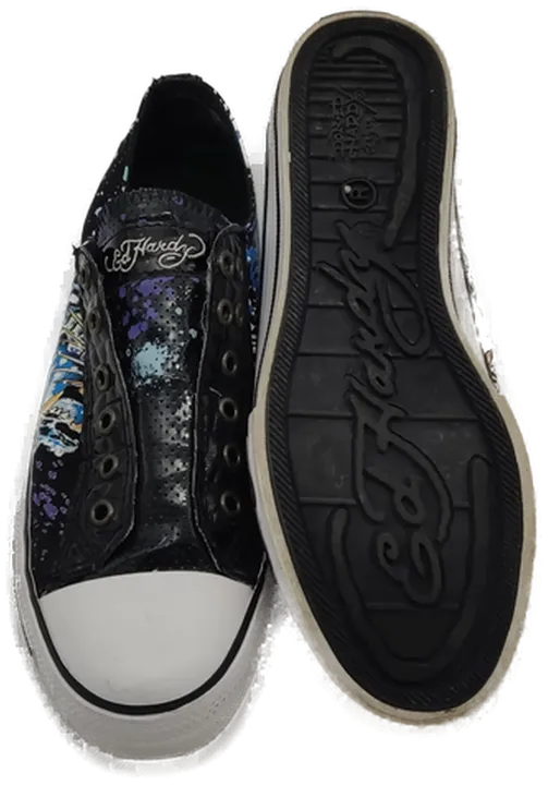 Ed Hardy Sneaker, Größe 6 (39), Sehr guter Zustand - Bild 4