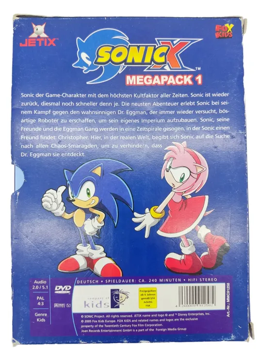Sonic X – Megapack 1 (DVD-Box) - Bild 4