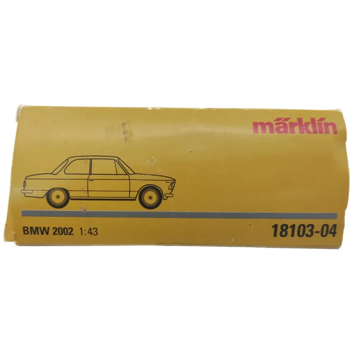 BMW 2002 - Märklin, Nr. 18103-04, Maßstab 1:43, Modelauto in klassischen Weiß - Bild 5