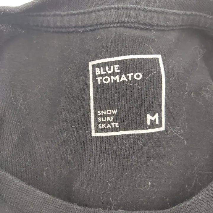 Blue Tomato Herren langarm Shirt schwarz - Gr. M - Bild 4