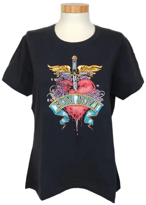 Fruit of the Loom Damen Shirt Bon Jovi Gr. XL - Bild 1