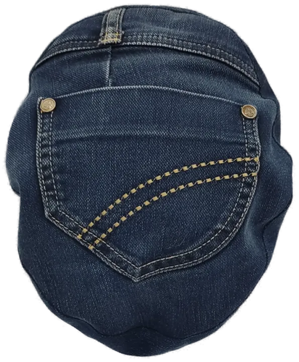 Damen Jeansmütze mit Innenfutter - Durchmesser 22cm - Bild 3