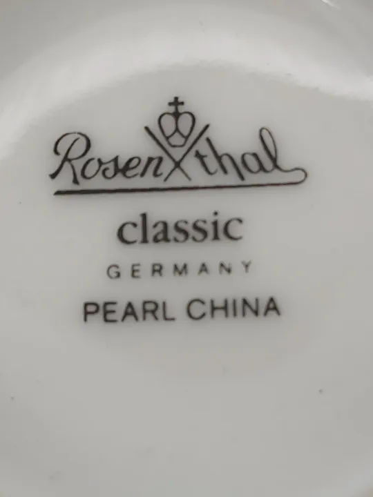 Rosenthal classic pearl china Eierbecher Set (3 Stück) Vintage - Bild 2